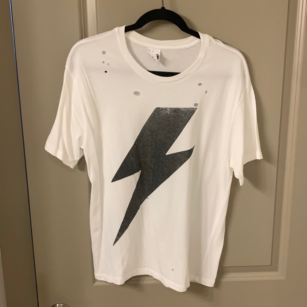 Lightning bolt graphic tee